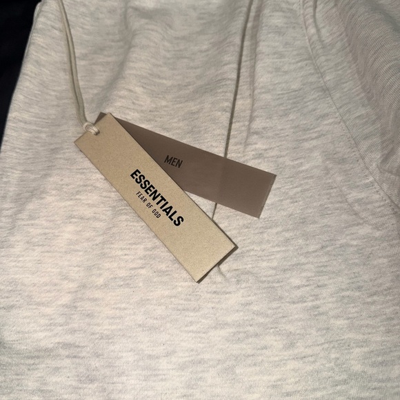 Fear of God Essentials Relaxed Sweatpants 'Light Oatmeal' Small - Picture 8 of 10